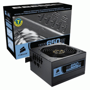 FONTE HX-650W 80+ GOLD MODULAR- SEM CABO CORSAIR R$